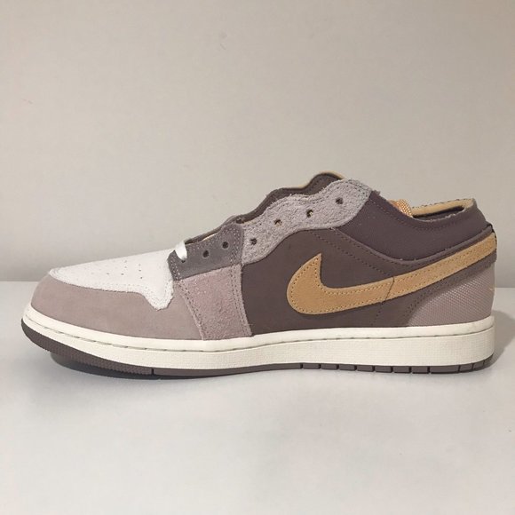 Nike Air Jordan 1 Low SE Craft Taupe Haze / Mint Foam BRAND NEW Mens Size 10.5 - Picture 9 of 16